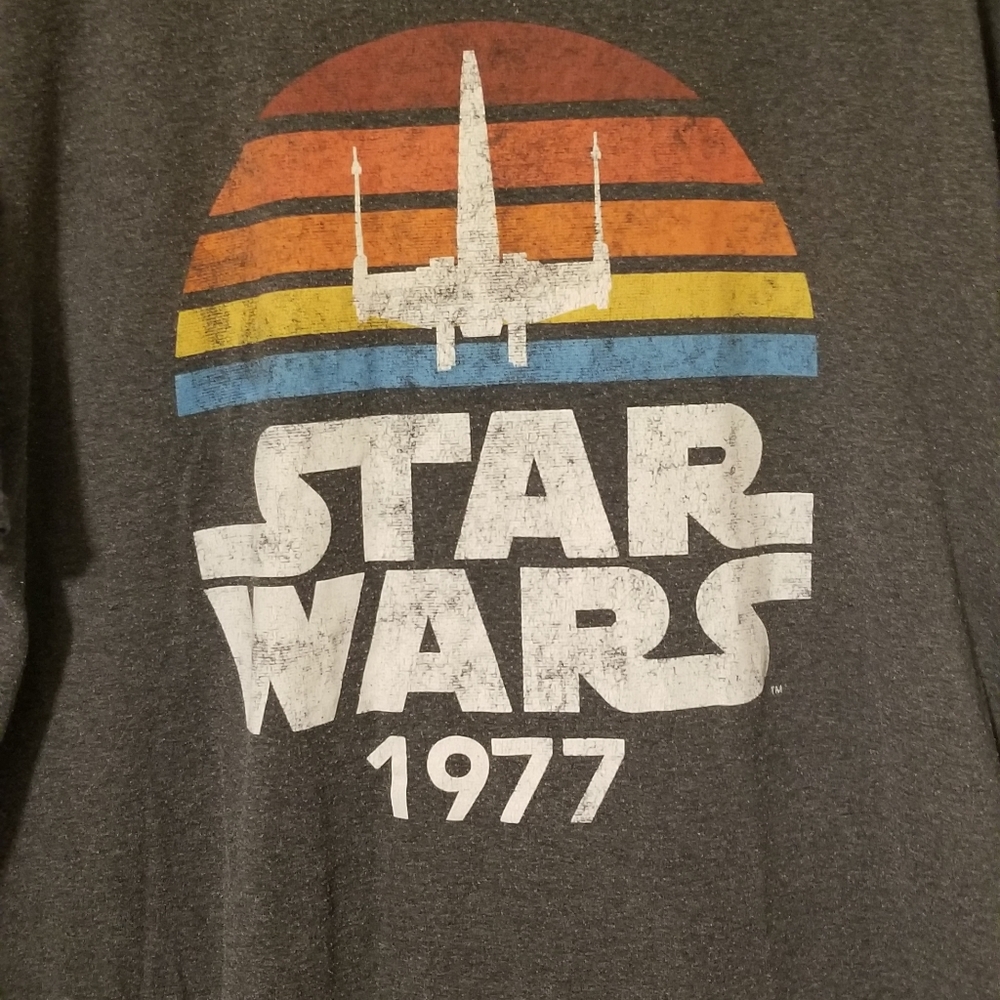 2 STAR WARS T SHIRTS